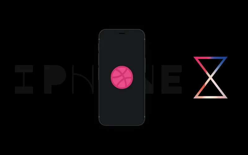 Iphone X Saying Hello Dribbble CSS Only