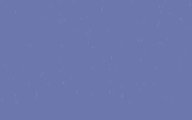 Pure CSS Random Rain