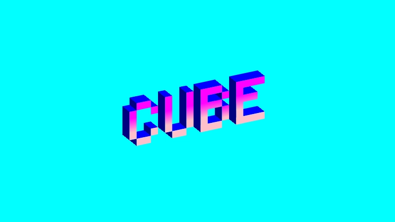 Single Div CSS Cube