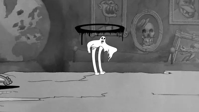 Spooky Ghost-Clown Draggable Portal