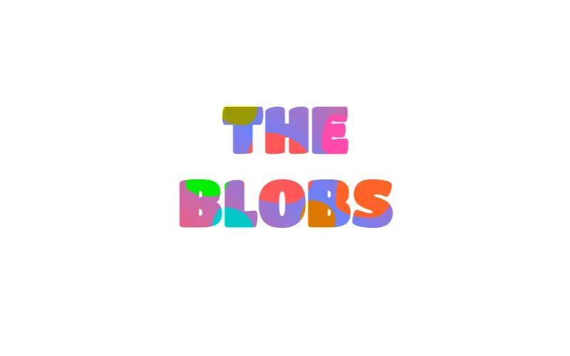 CSS Blob Effect: Multiple Colors