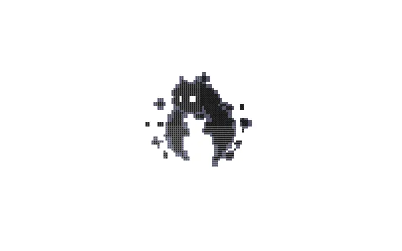 Bat Pixel Art Animation on One Div