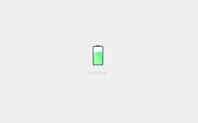 Battery Charging Animation With CSS Liquid Effects