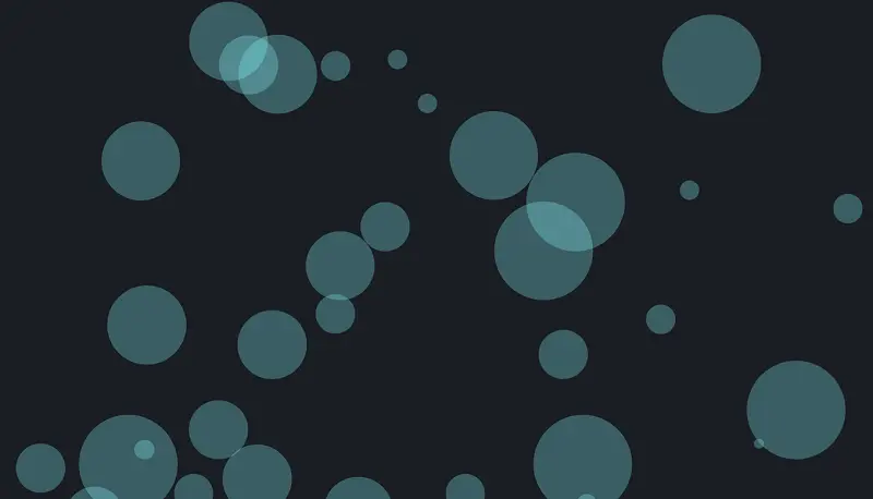 Bubble Float: CSS Animated Backgrounds
