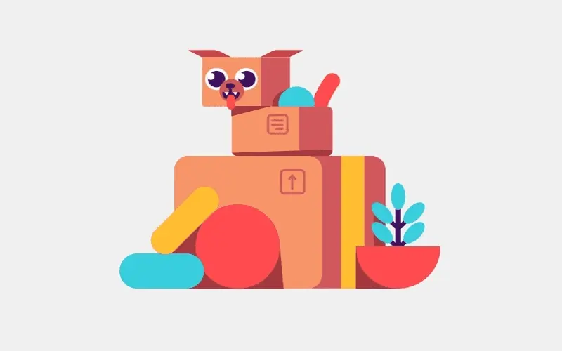 CSS Box Dog