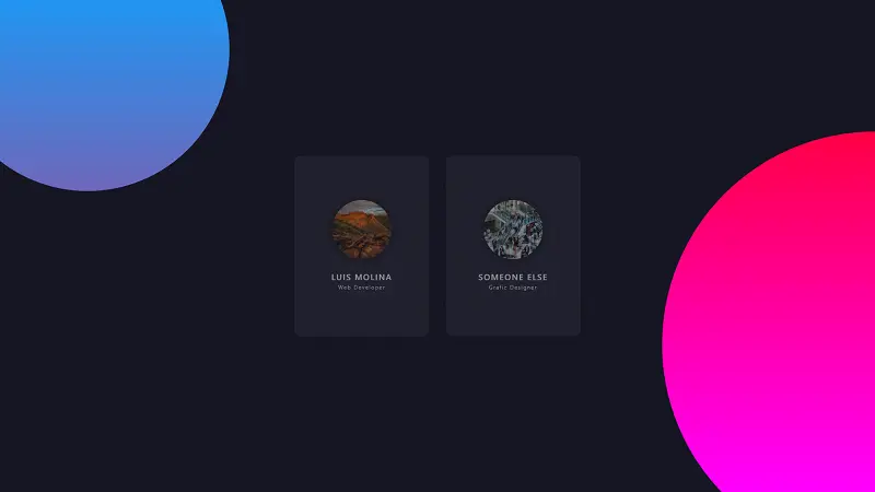 CSS Glassmorphism Card Hover Effects