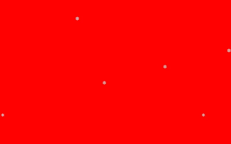 CSS Snow Animation Effect