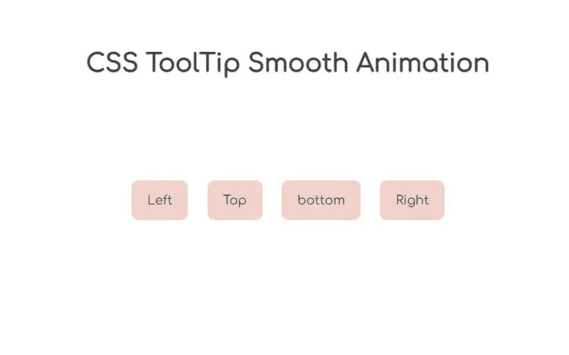 CSS ToolTip Smooth Animation