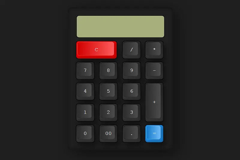 Calculator Pure CSS