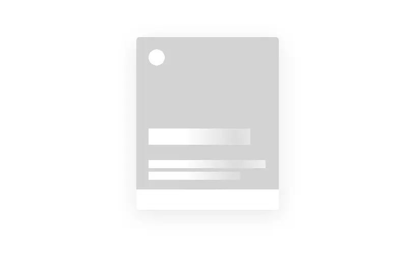 Card UI Skeleton Screen: CSS Custom Properties Example