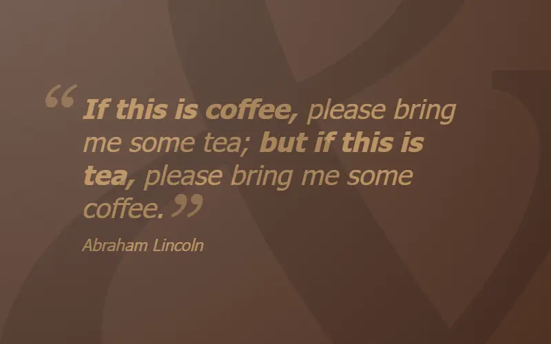 Coffee Quote