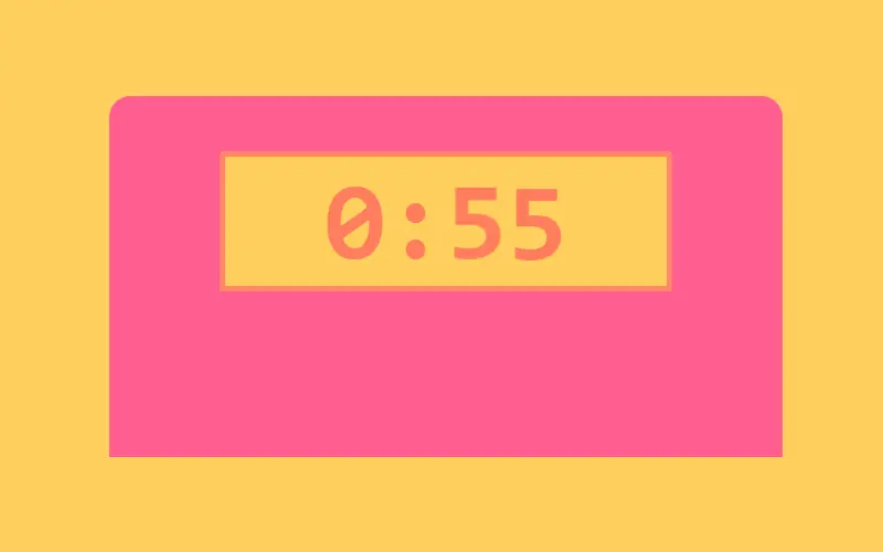 Countdown Timer Pure CSS