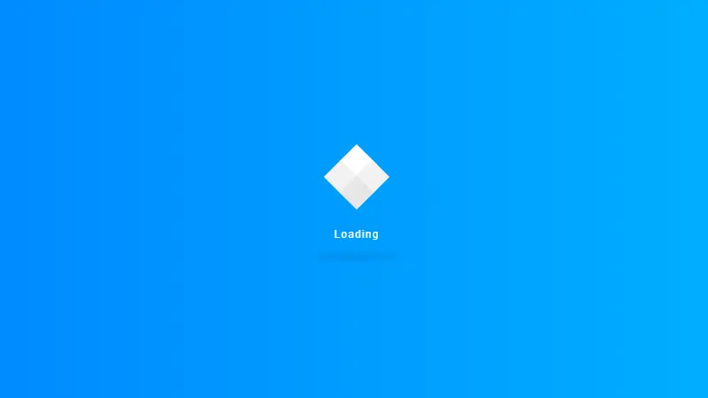 Free CSS Cubes Flipping Loader
