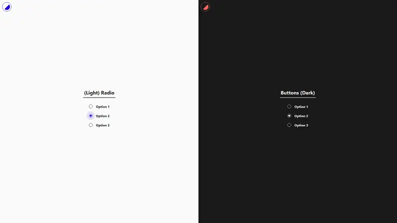 Custom Radio Buttons