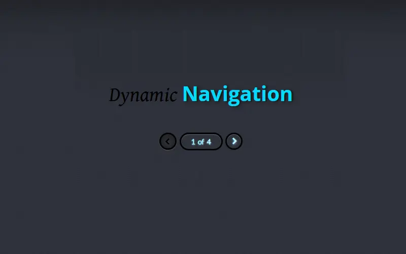 Dynamic Page Controls