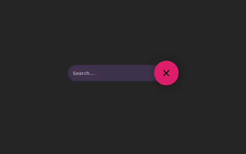 Expanding Search: CSS Custom Properties Example