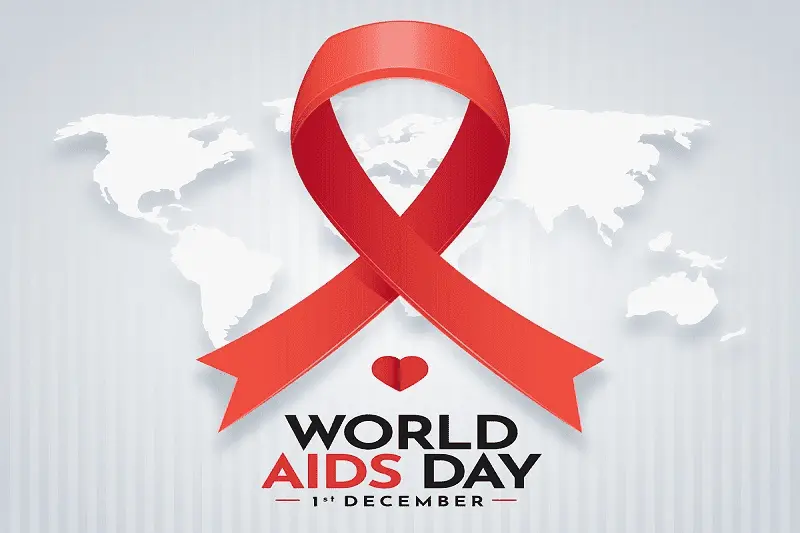 Flat world aids day