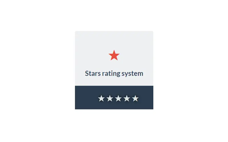 Full CSS3 Only Colorful Star Ratings