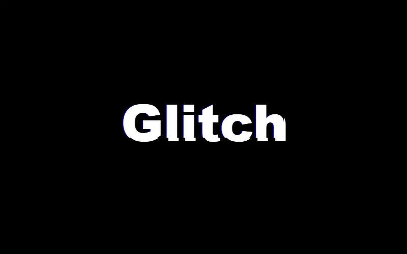 Glitch Text