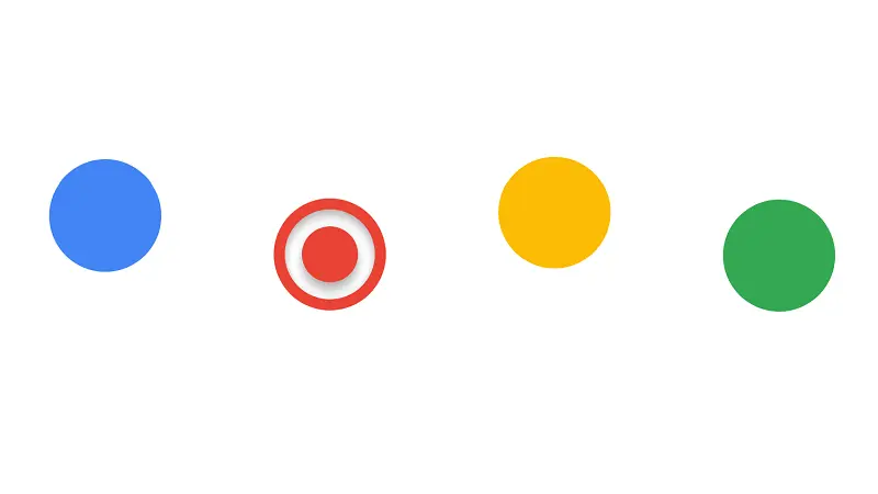 Google Dots Radio Buttons