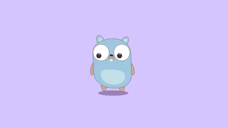 Gopher Golang CSS Only Animation