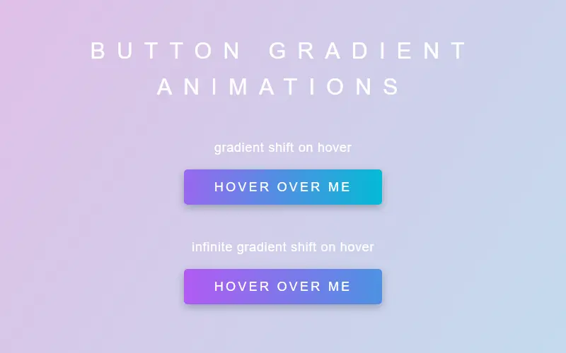 Gradient Button Animations