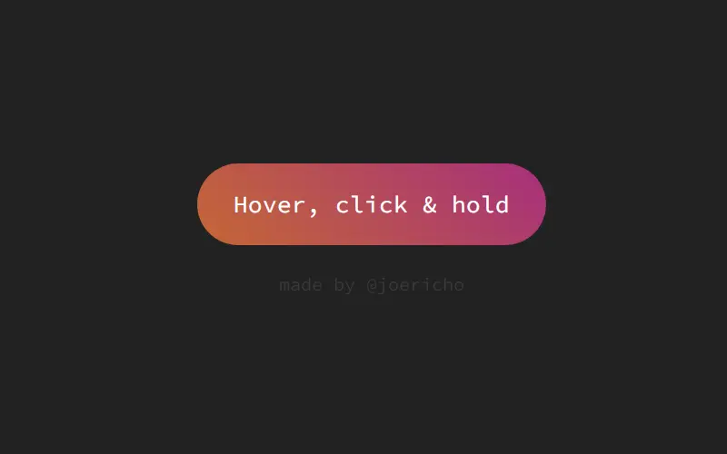 Gradient Button With Subtle Animations