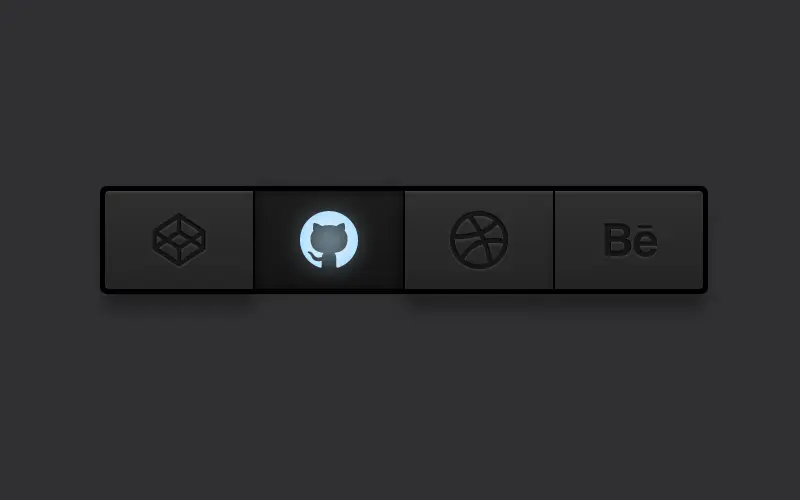 Group Button With SVG Icons