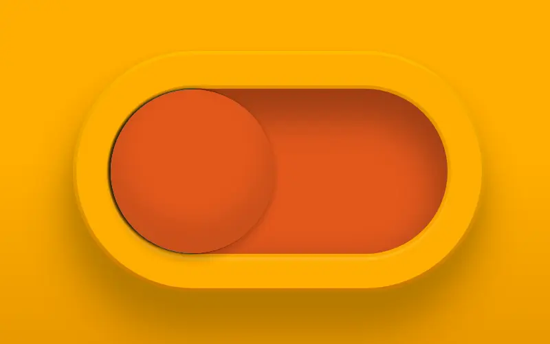 Half Orange Button