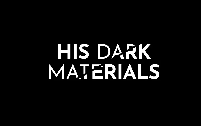 His Dark Materials TV Series Logo With CSS
