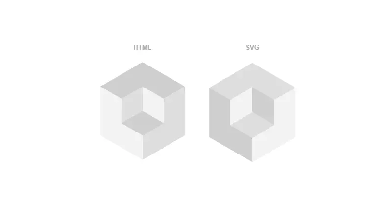Isometric Cubes With HTML, CSS, SVG