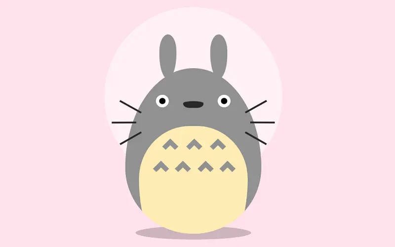 Jumping Totoro CSS Animation