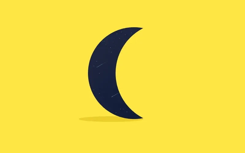 Moon Clip Only CSS