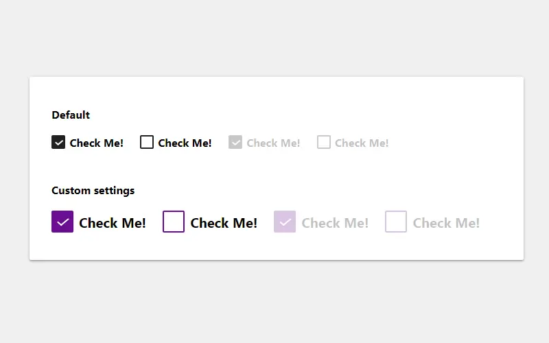 Pure CSS Checkboxes