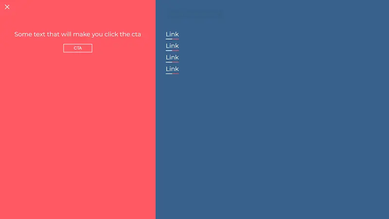 Pure CSS Fullscreen Menus