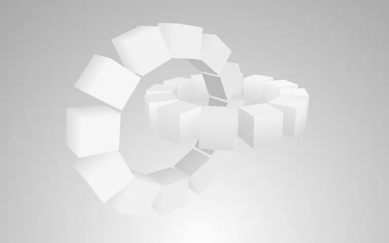 Pure CSS Shaded Cube Wheels