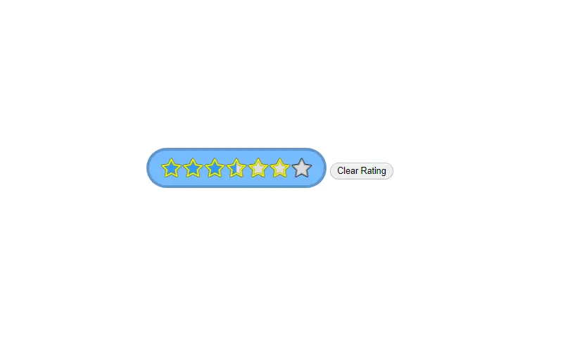 Pure CSS Star Ratings