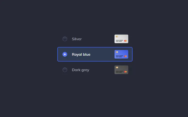 Recreation Card Theme Switcher