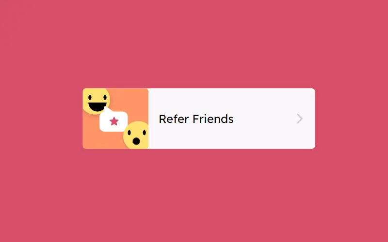 Refer Friends Hover Animation