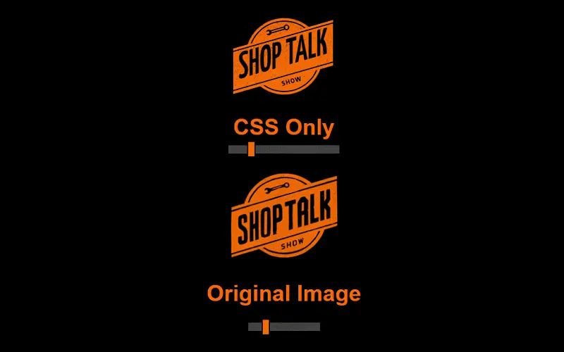 Shop Talk Logo Made In CSS