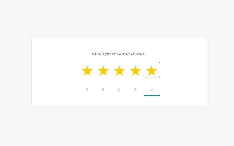 Star Rating For Email