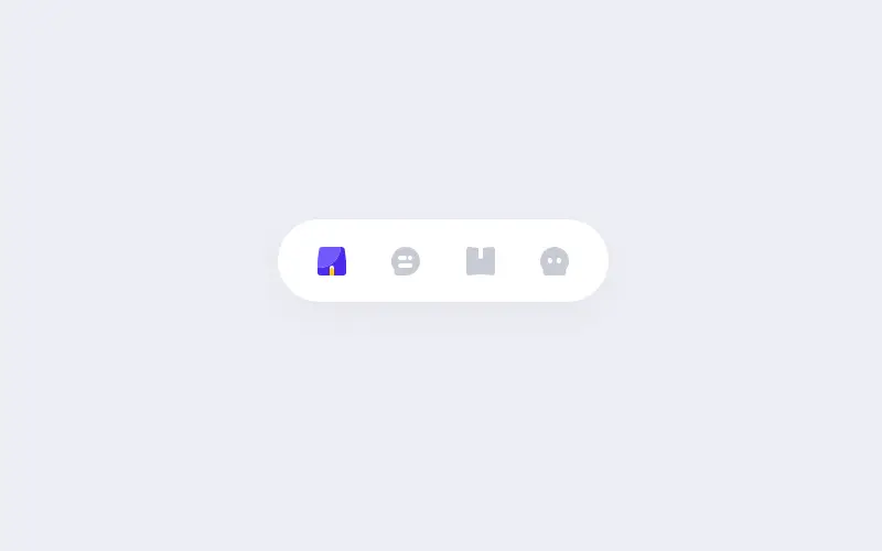 Tabbar Animation – Only CSS