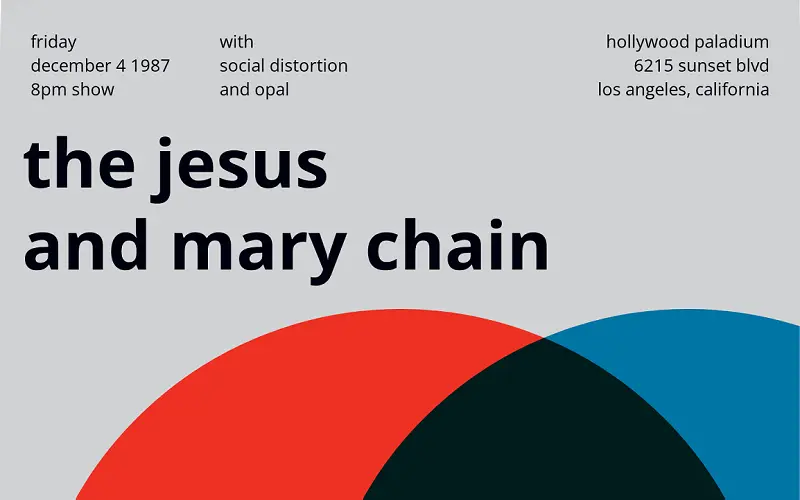 The Jesus And The Mary Chain Poster