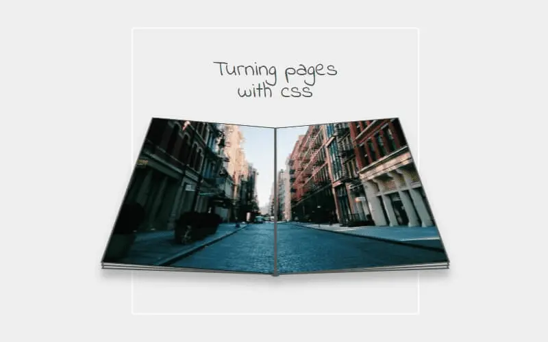 Turning Pages With CSS