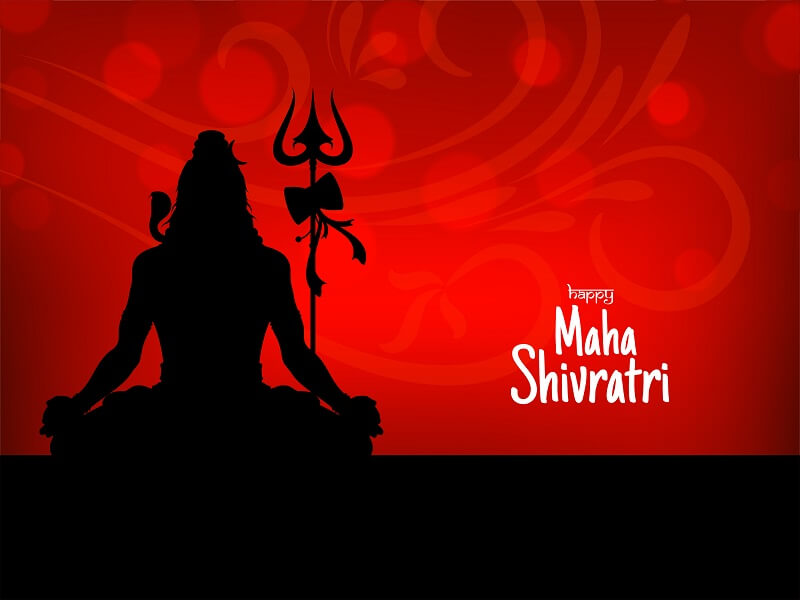 Happy Maha Shivratri Festival Lord Shiva Worship