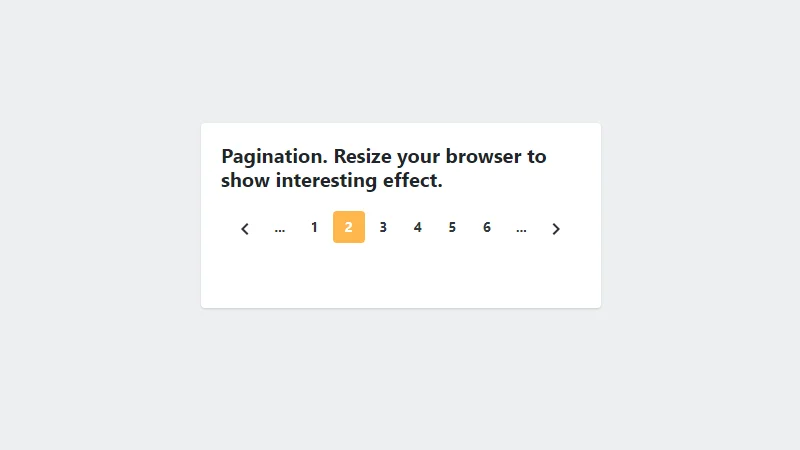 Pagination, Pager